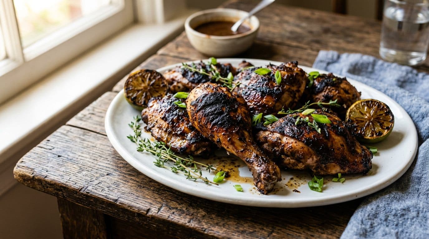 Jerk Chicken prepared by Soul Cuisine Cafe